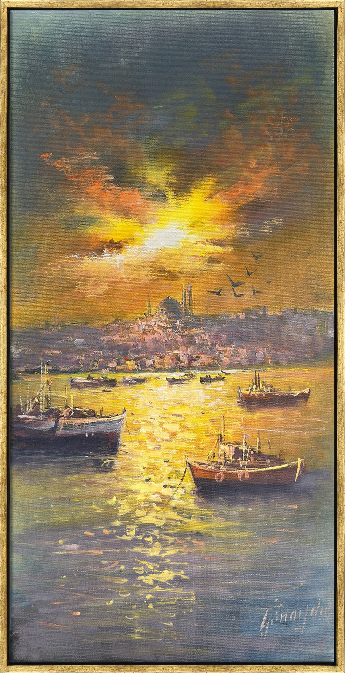 Parlayan Sessizlik | Yağlı Boya Tablo