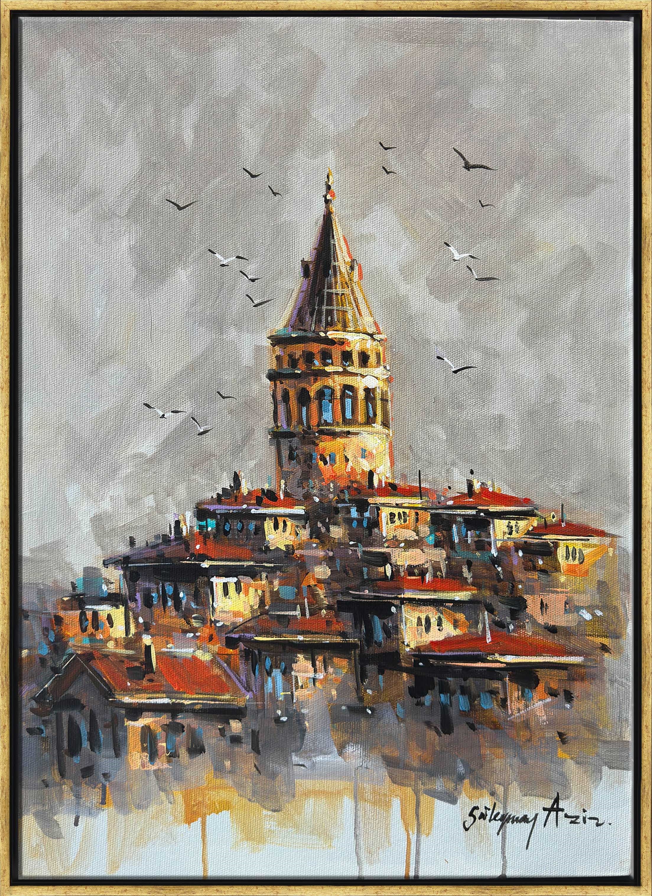 Sakin Galata | Yağlı Boya Tablo