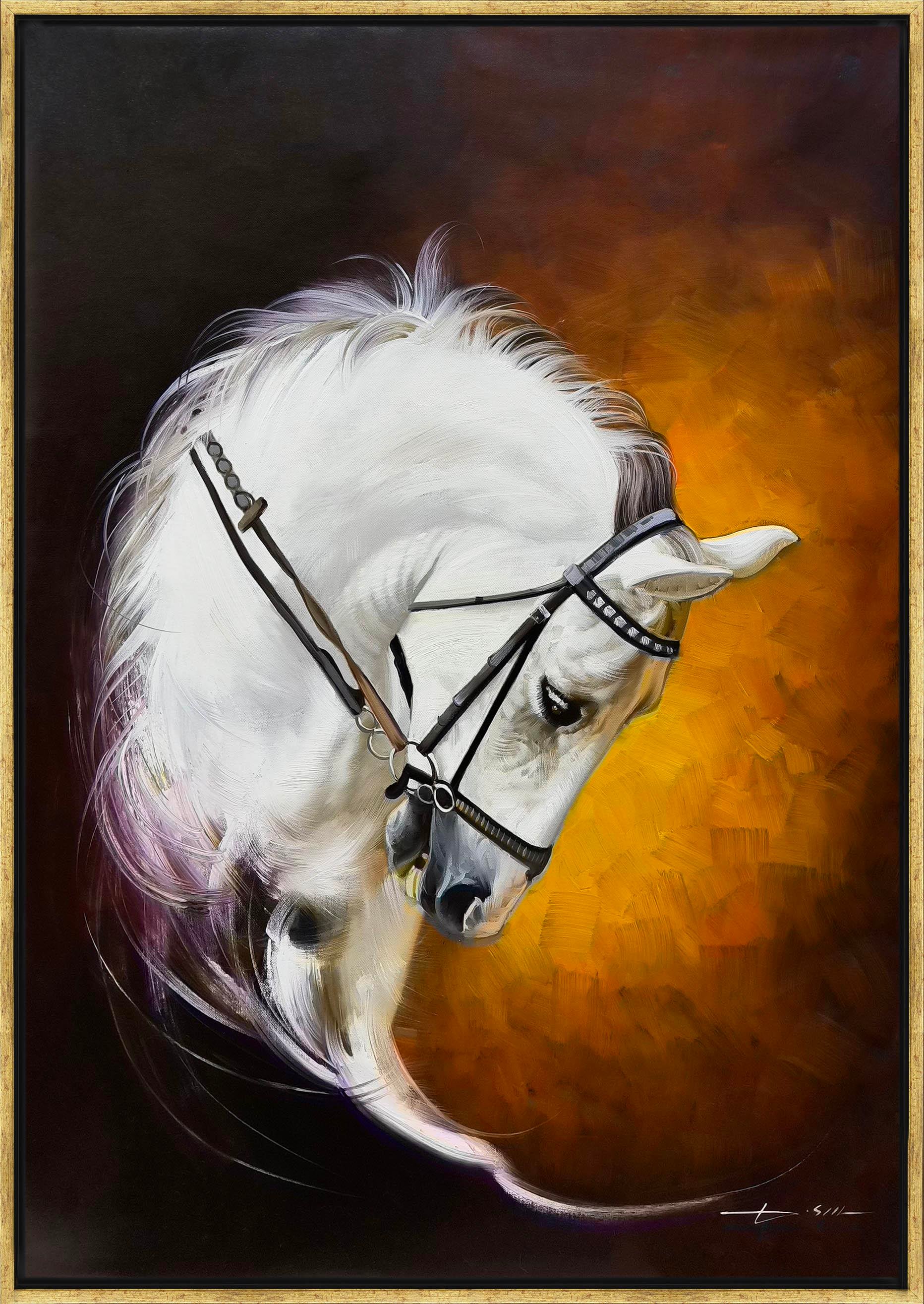 Şampiyon At | Yağlı Boya Tablo