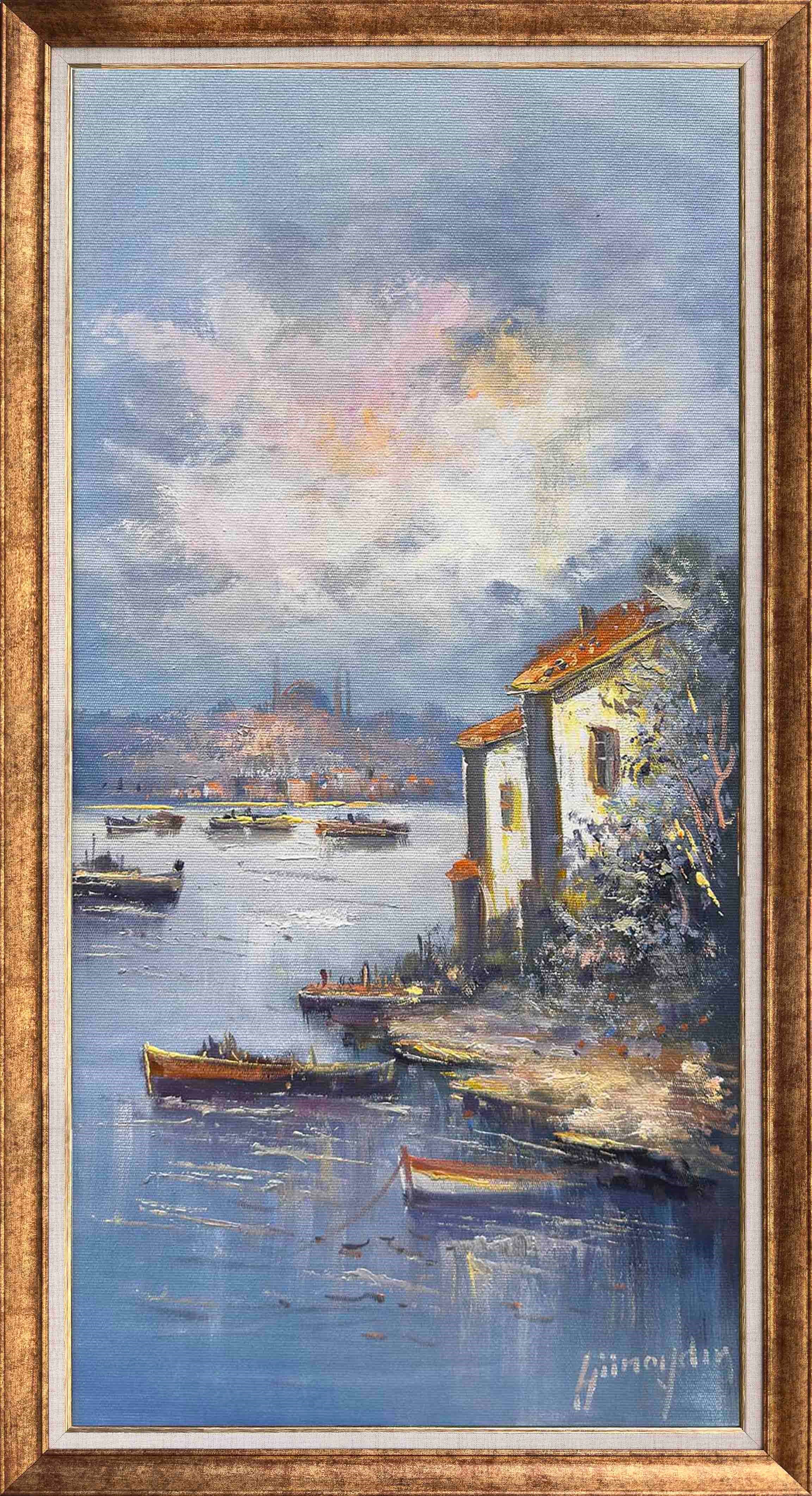 Sandallara Açılan Pencereler | Yağlı Boya Tablo