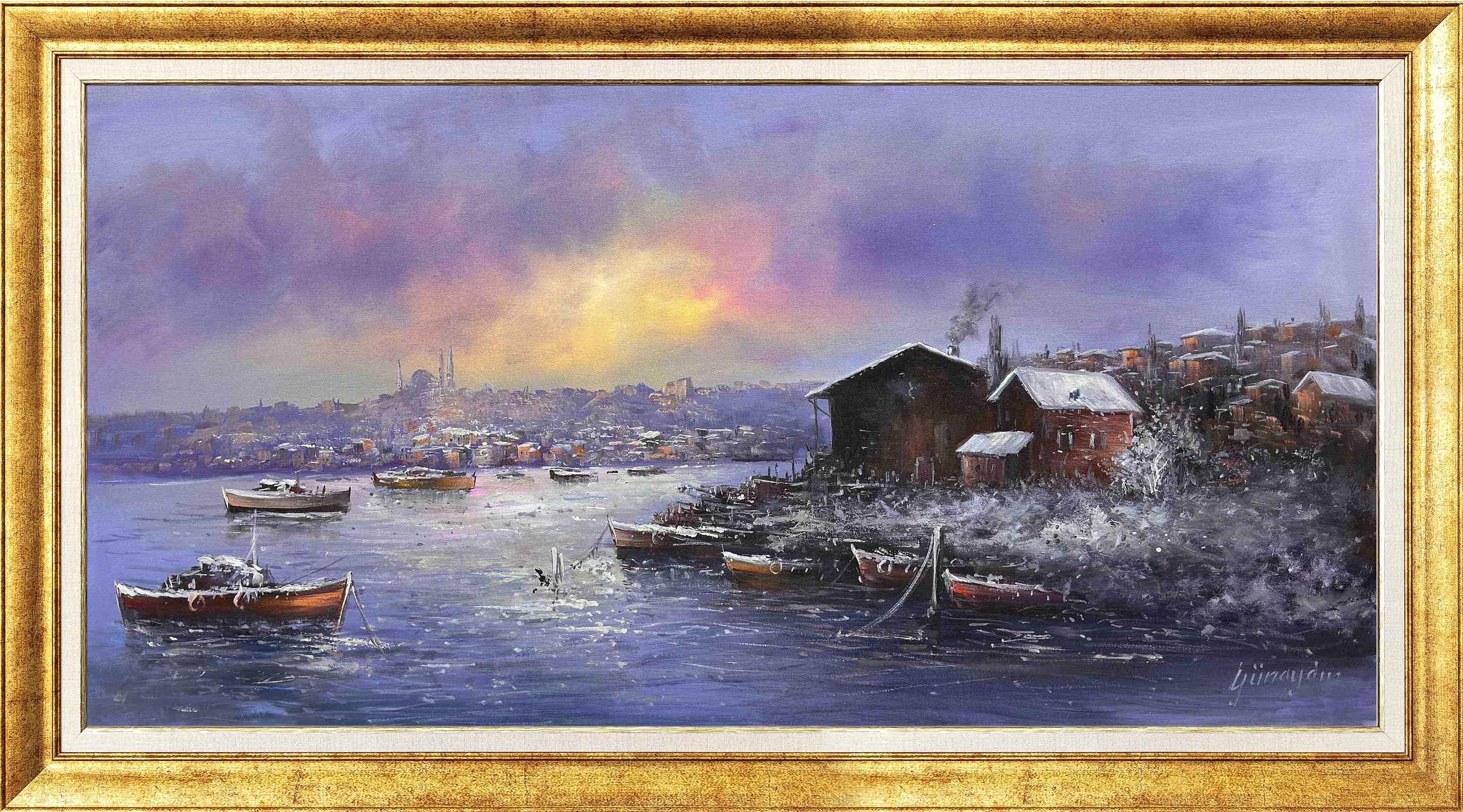 Sessiz Kıyı | Yağlı Boya Tablo