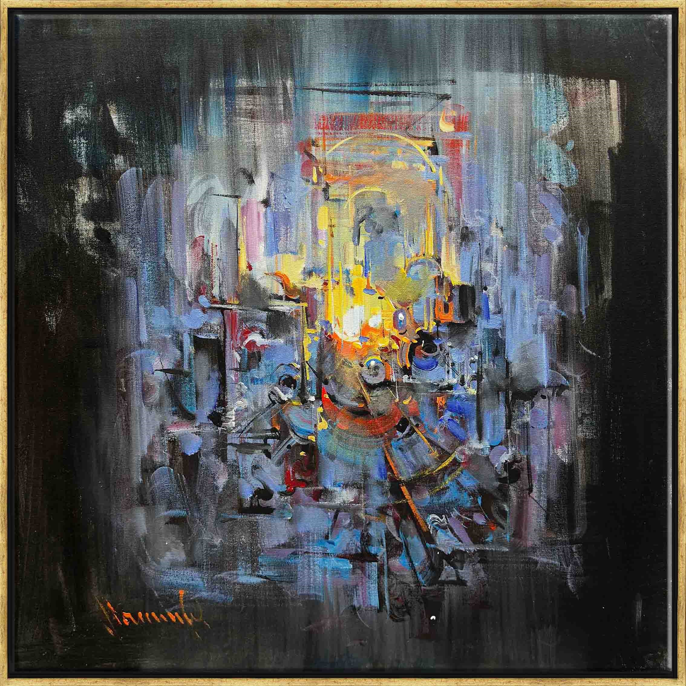 Soyut Pencere | Yağlı Boya Tablo