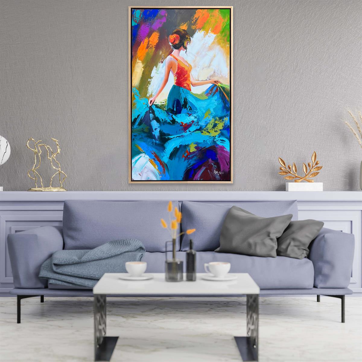 Yağlı Boya Dokulu Dijital Baskılar