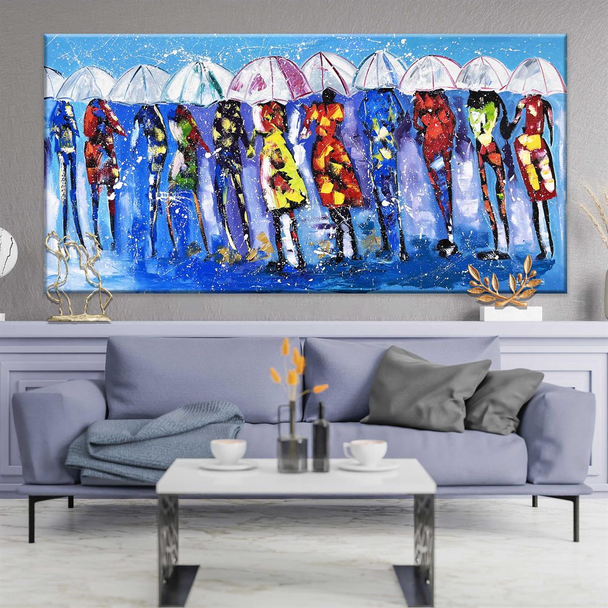 Yağlı Boya Dokulu Dijital Baskılar