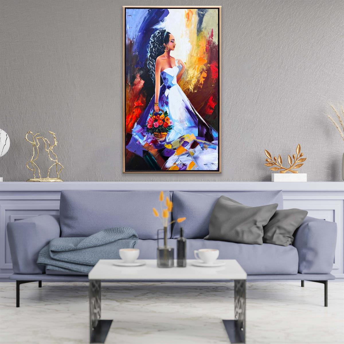 Yağlı Boya Dokulu Dijital Baskılar