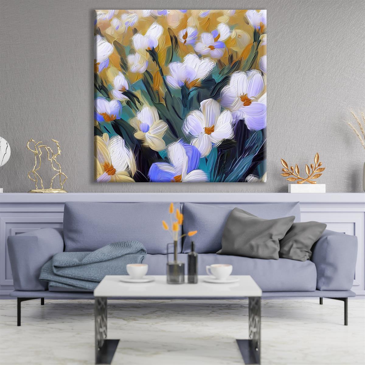 YAĞLI BOYA DOKULU TABLOLAR