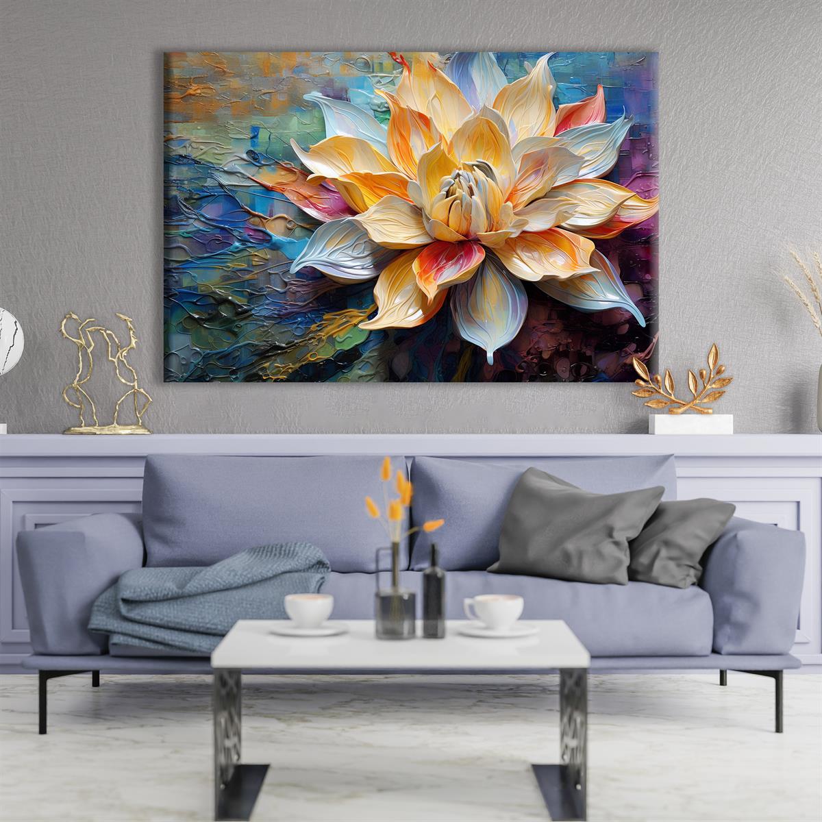 YAĞLI BOYA DOKULU TABLOLAR