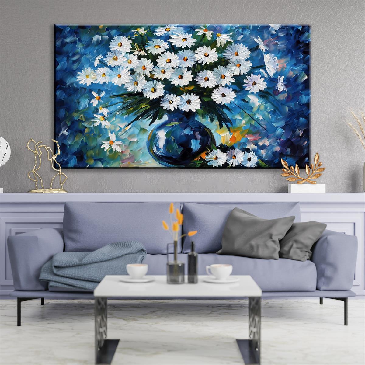 YAĞLI BOYA DOKULU TABLOLAR