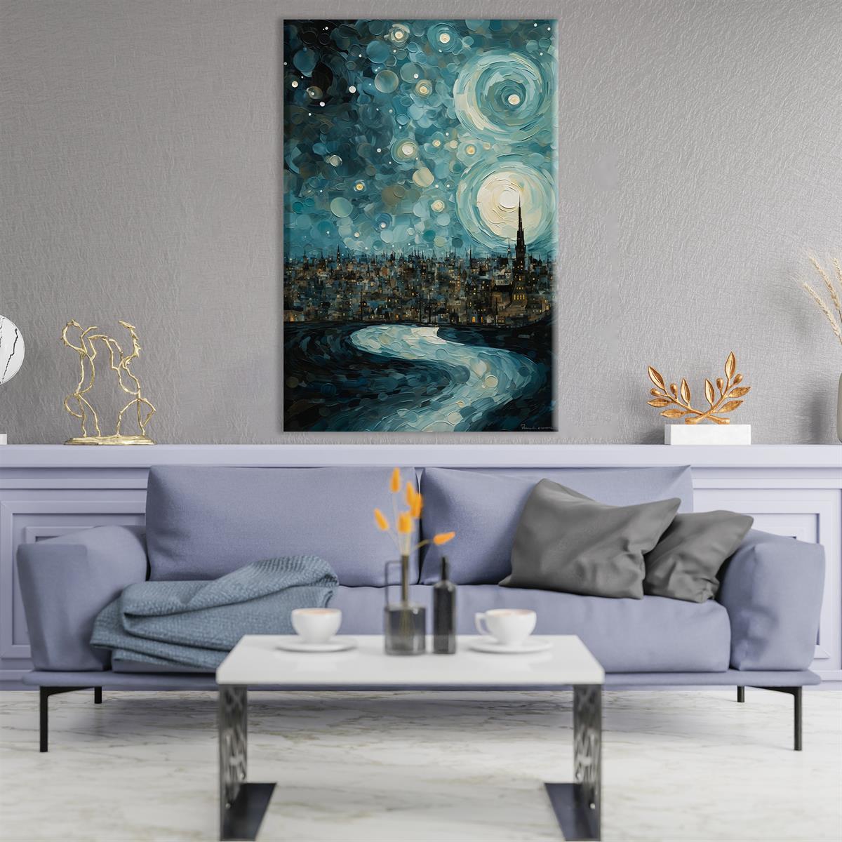 YAĞLI BOYA DOKULU TABLOLAR