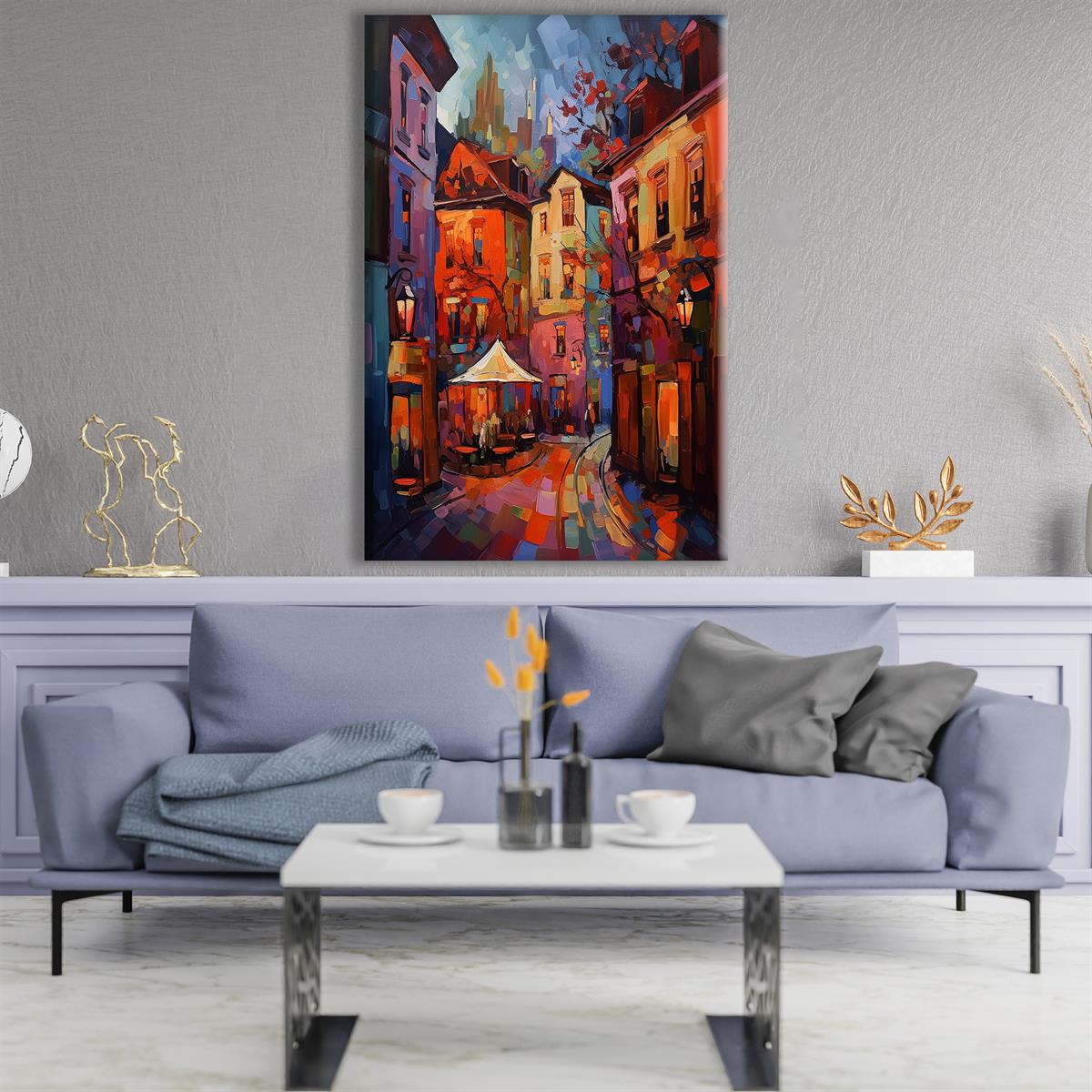 YAĞLI BOYA DOKULU TABLOLAR