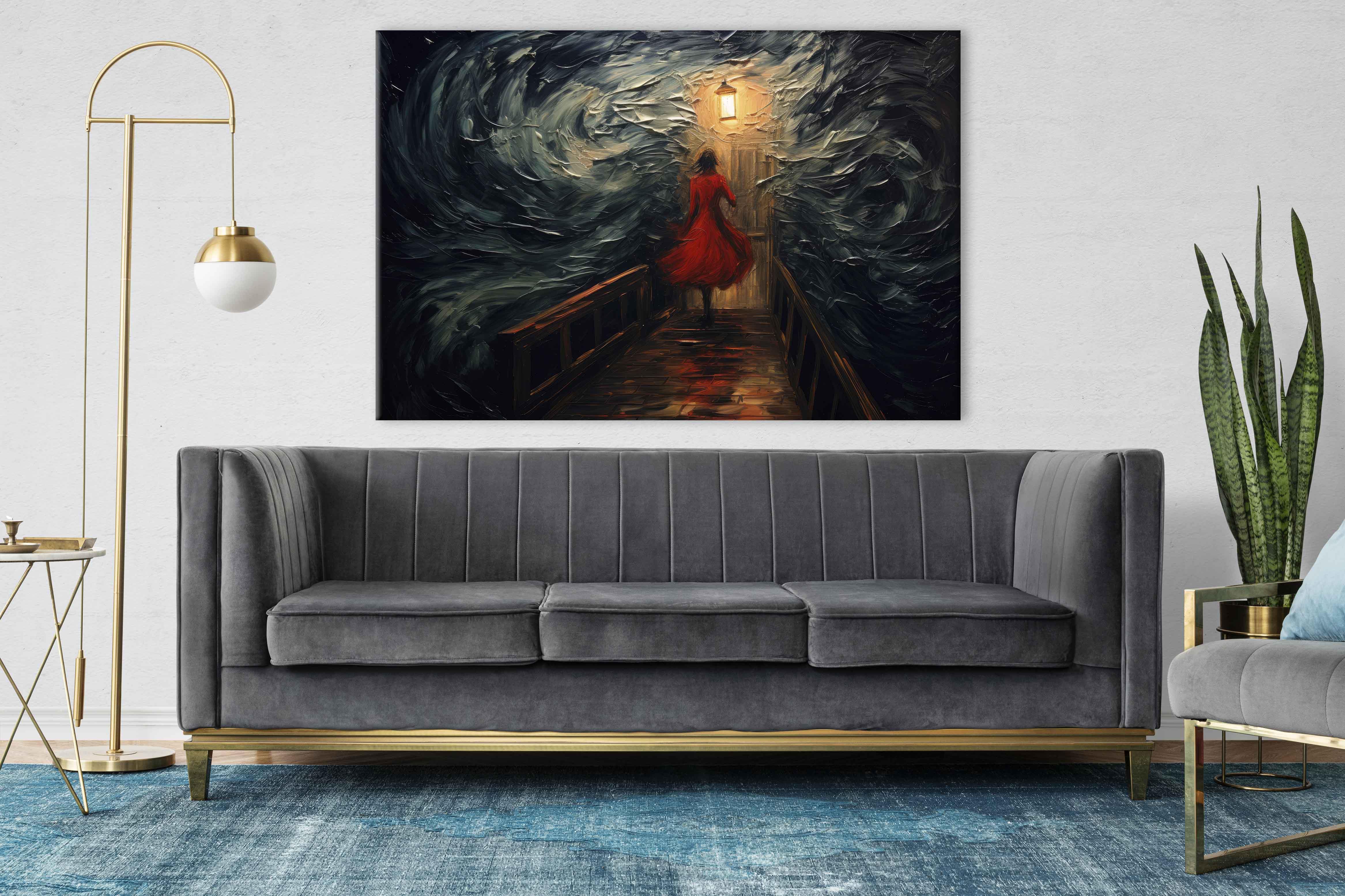 YAĞLI BOYA DOKULU TABLOLAR