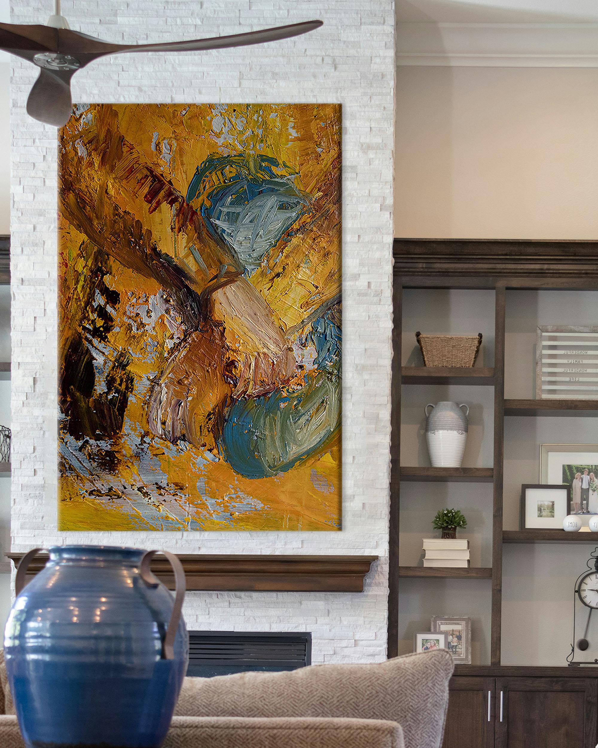 YAĞLI BOYA DOKULU TABLOLAR