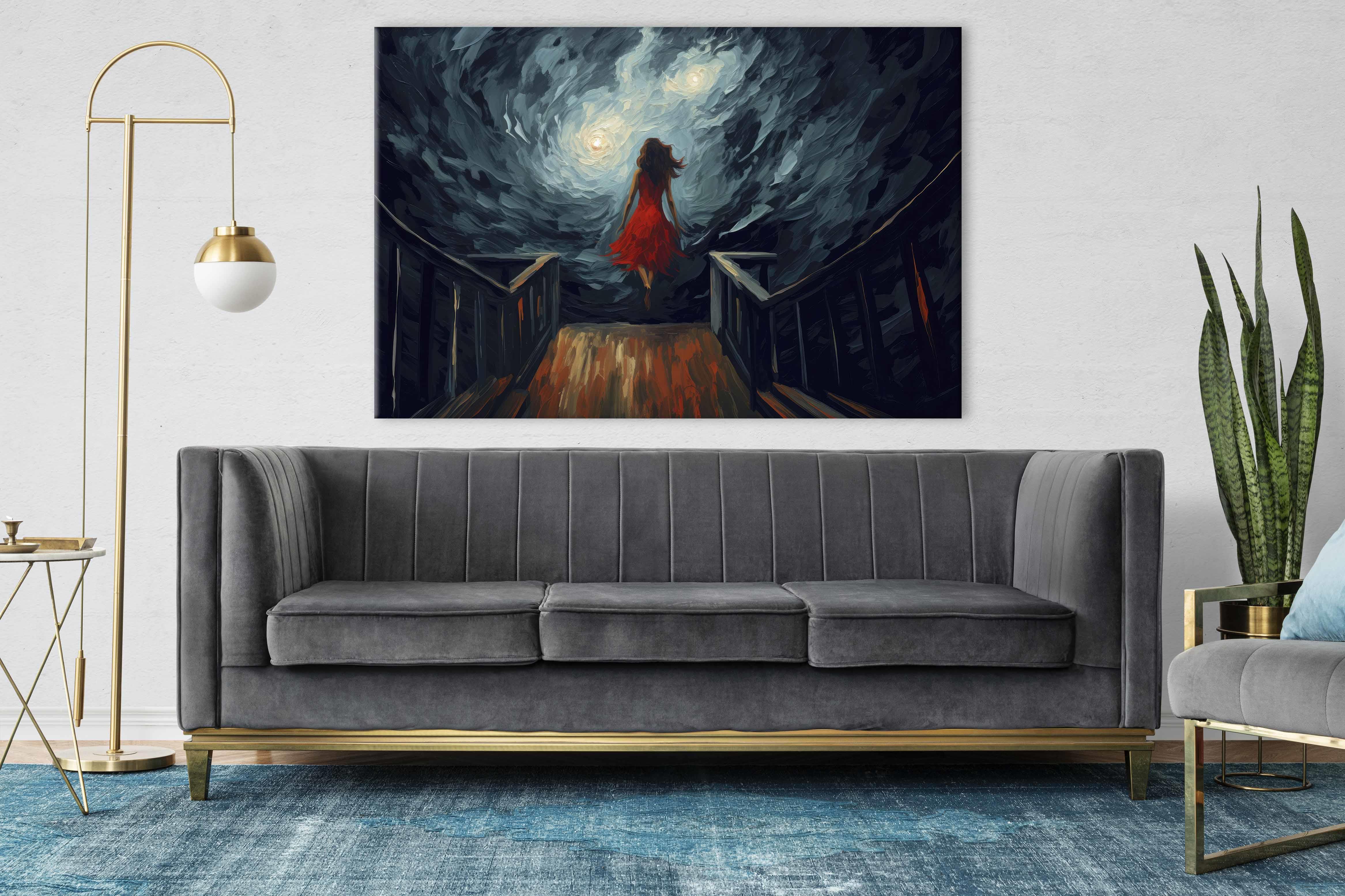 YAĞLI BOYA DOKULU TABLOLAR