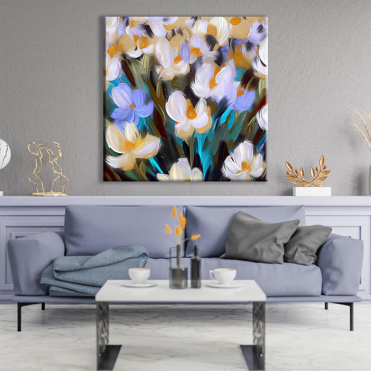 YAĞLI BOYA DOKULU TABLOLAR