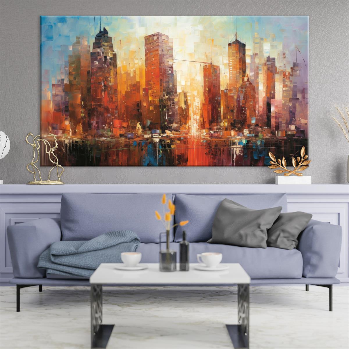 Yağlı Boya Dokulu Tablolar