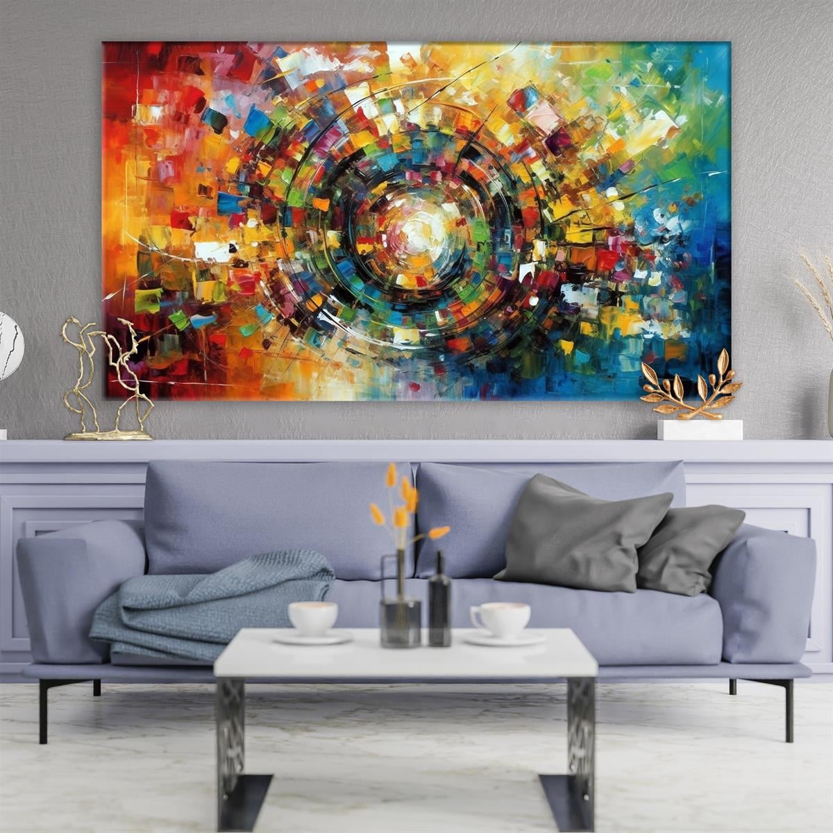 Yağlı Boya Dokulu Tablolar