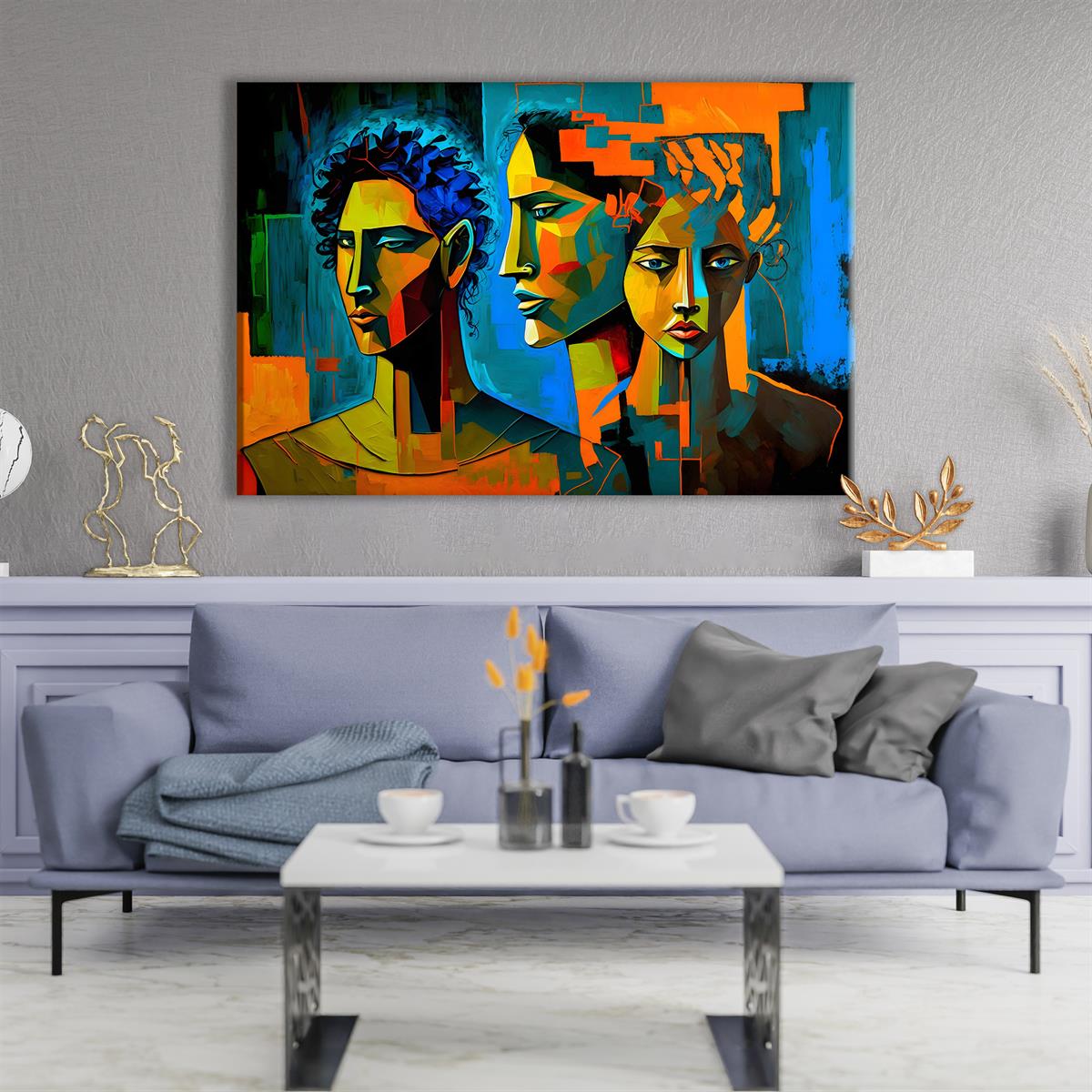 YAĞLI BOYA DOKULU TABLOLAR