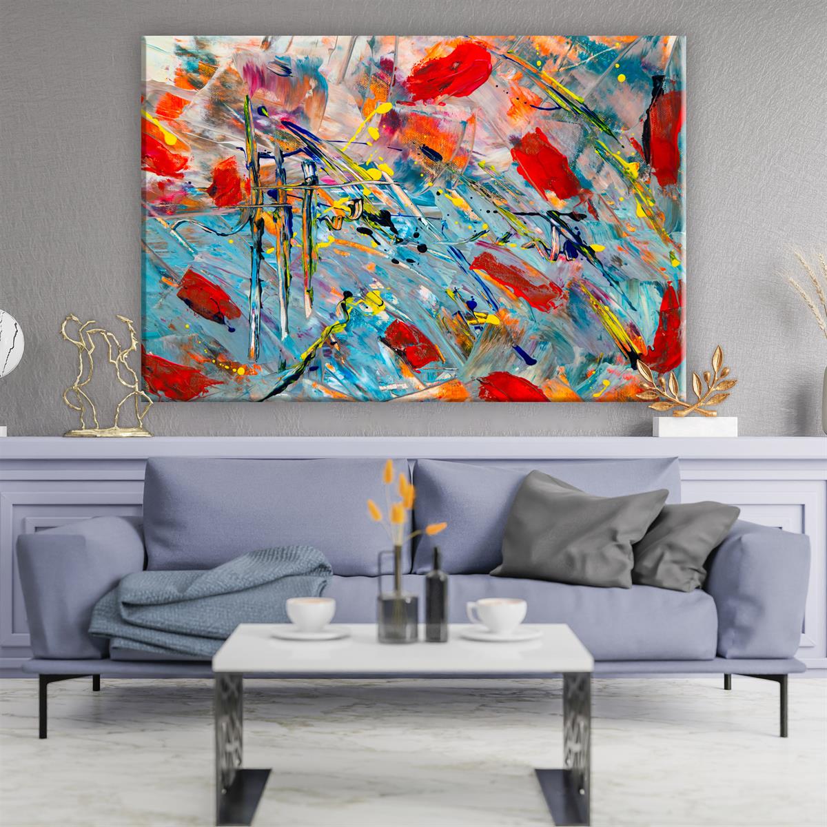 Yağlı Boya Dokulu Tablolar