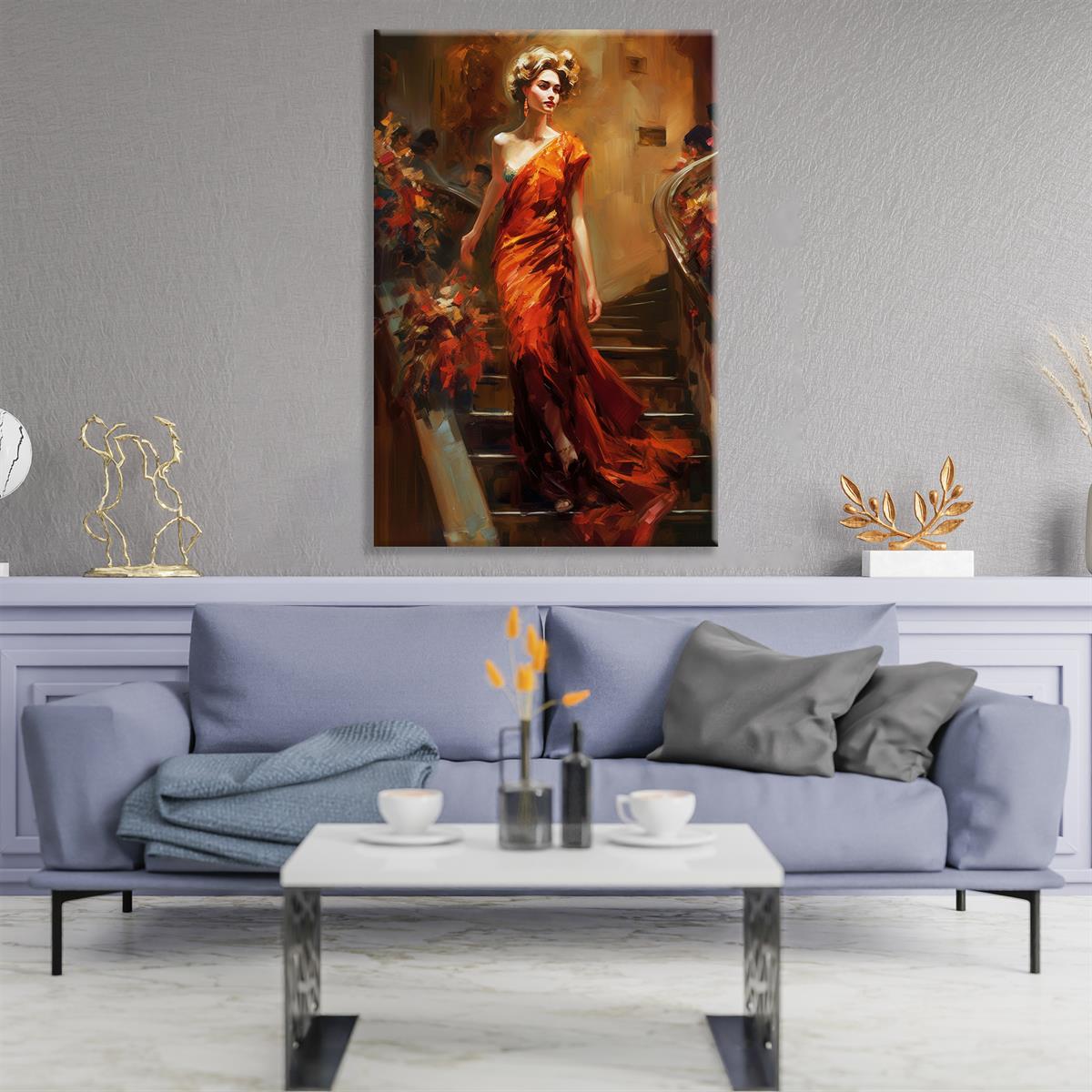 YAĞLI BOYA DOKULU TABLOLAR