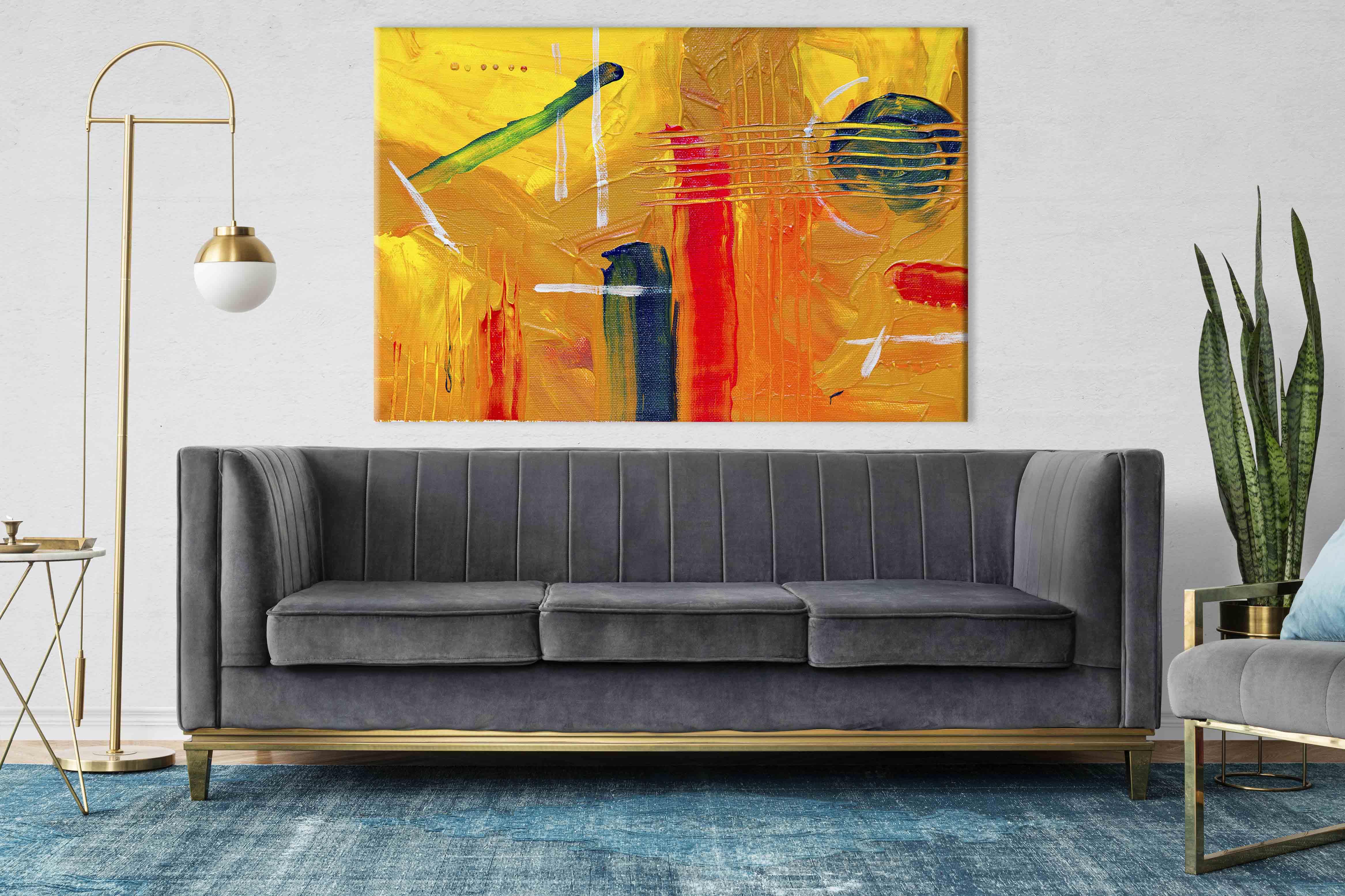 YAĞLI BOYA DOKULU TABLOLAR