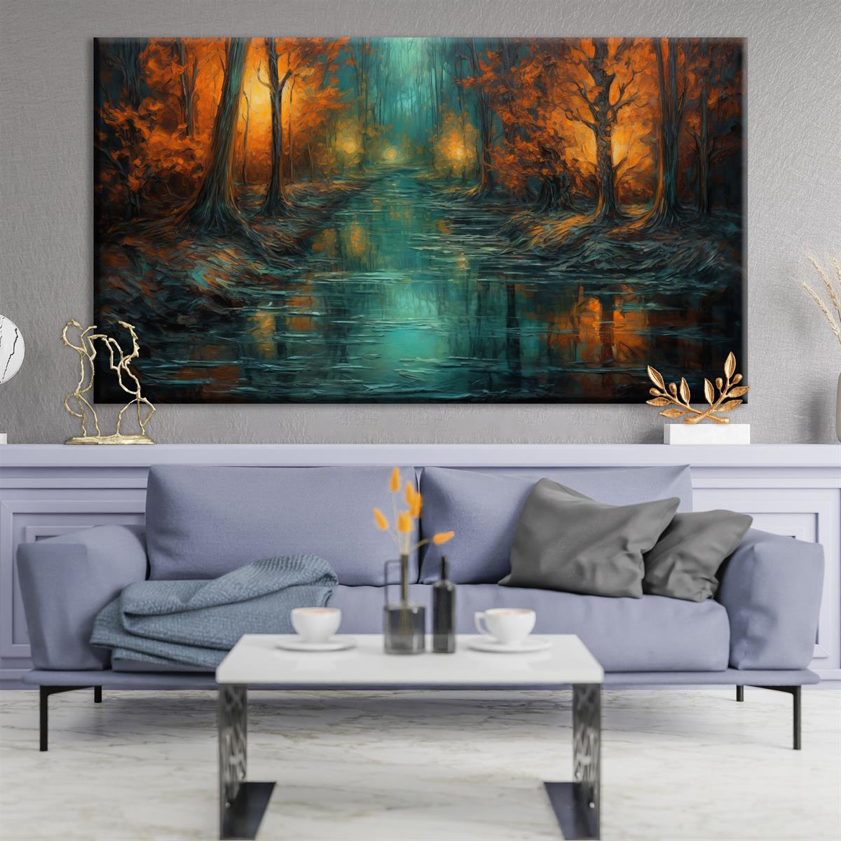 Yağlı Boya Dokulu Tablolar