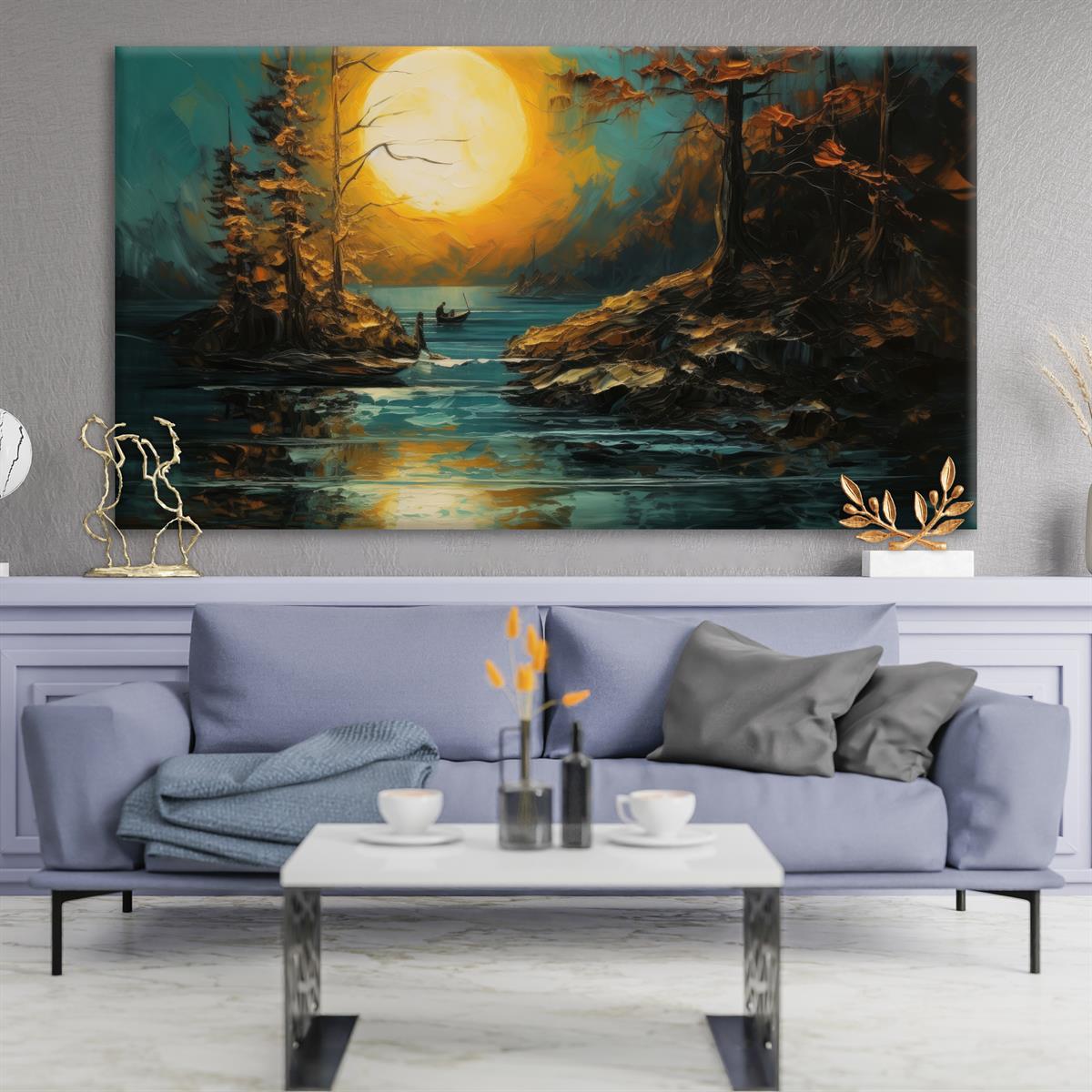 Yağlı Boya Dokulu Tablolar