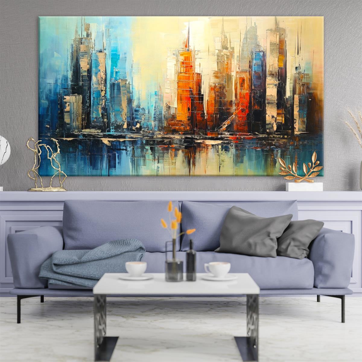 Yağlı Boya Dokulu Tablolar