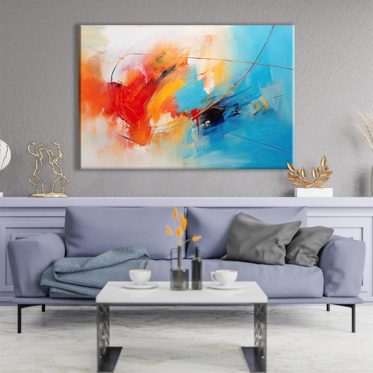 YAĞLI BOYA DOKULU TABLOLAR