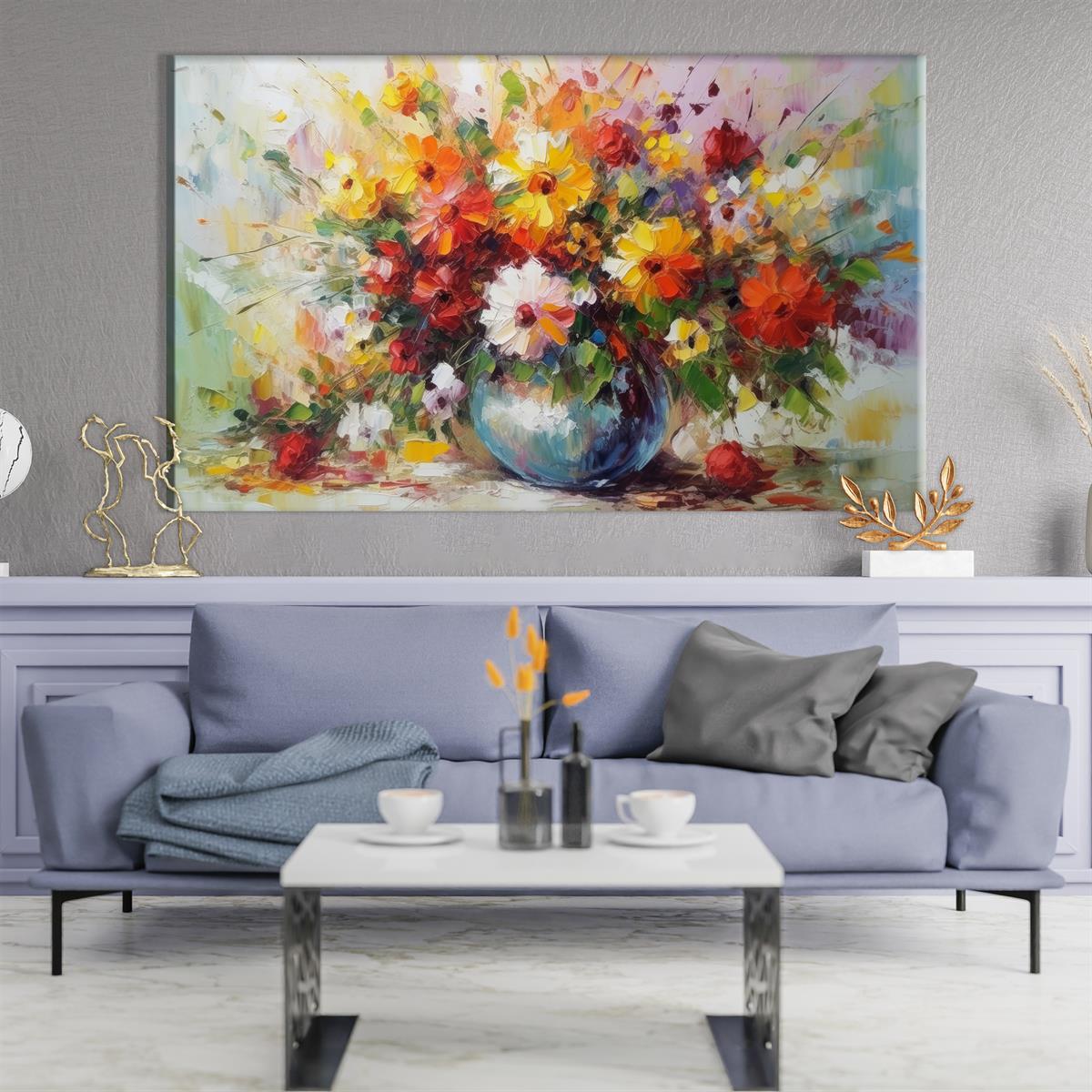 YAĞLI BOYA DOKULU TABLOLAR