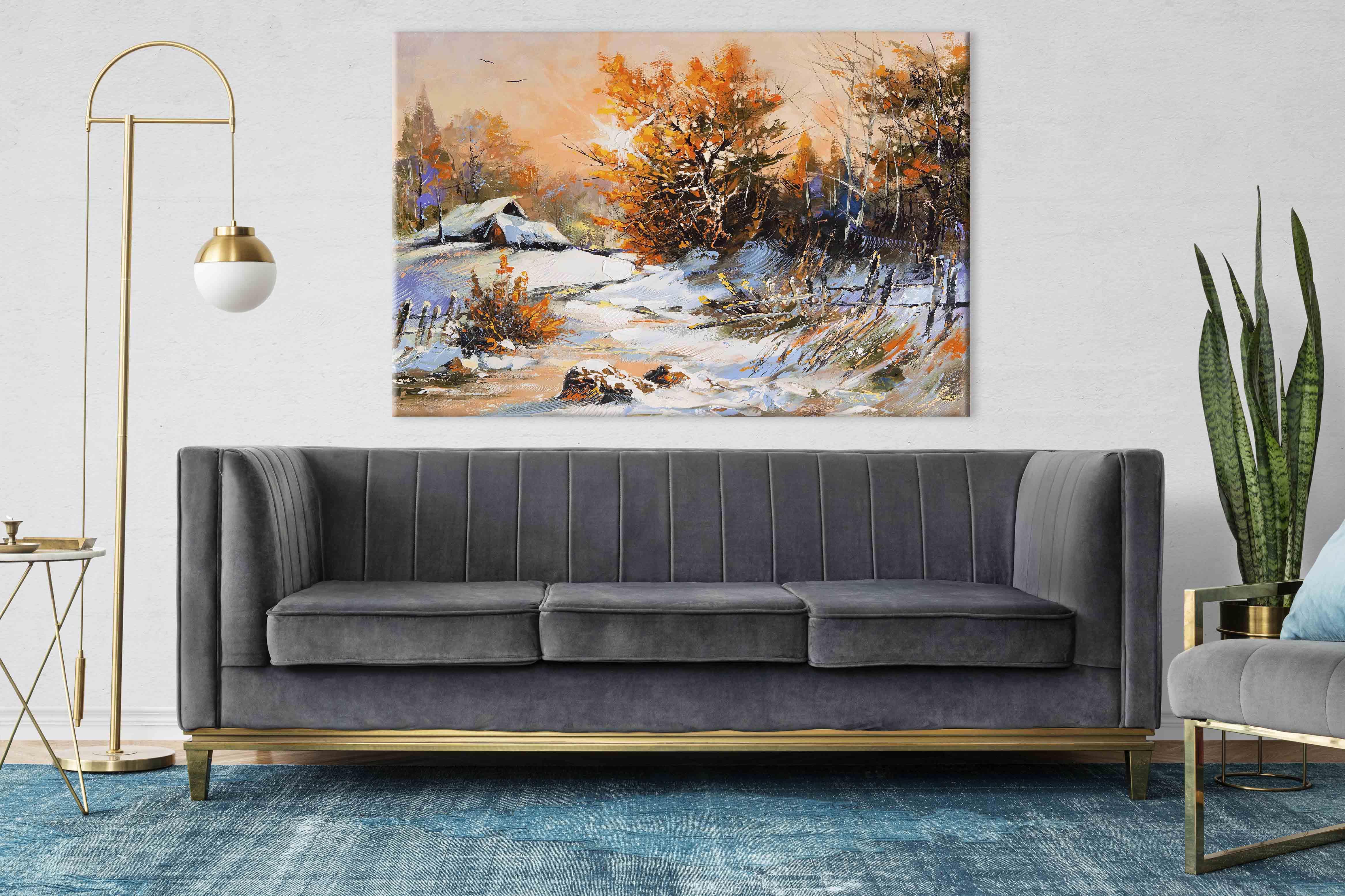 YAĞLI BOYA DOKULU TABLOLAR