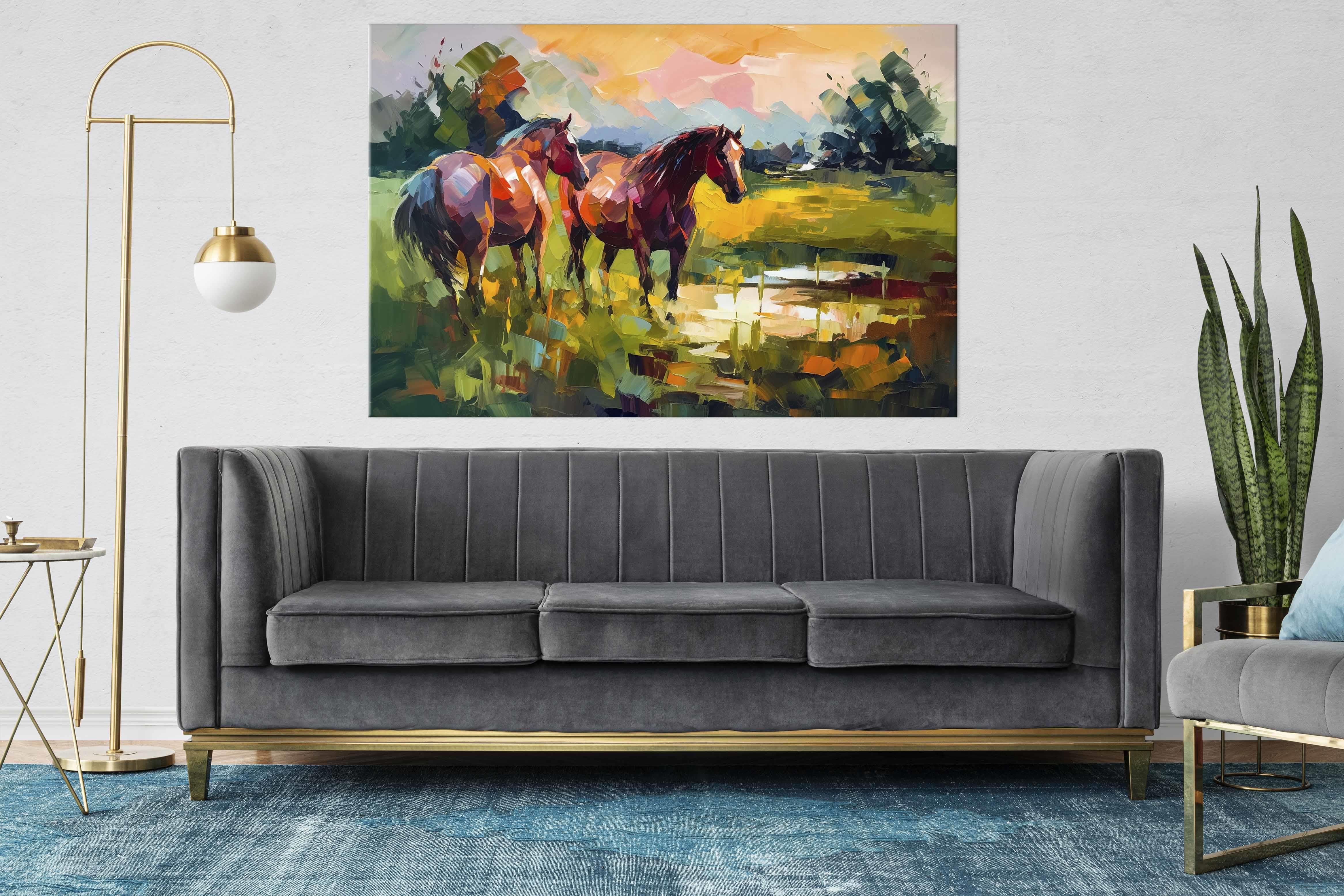 YAĞLI BOYA DOKULU TABLOLAR