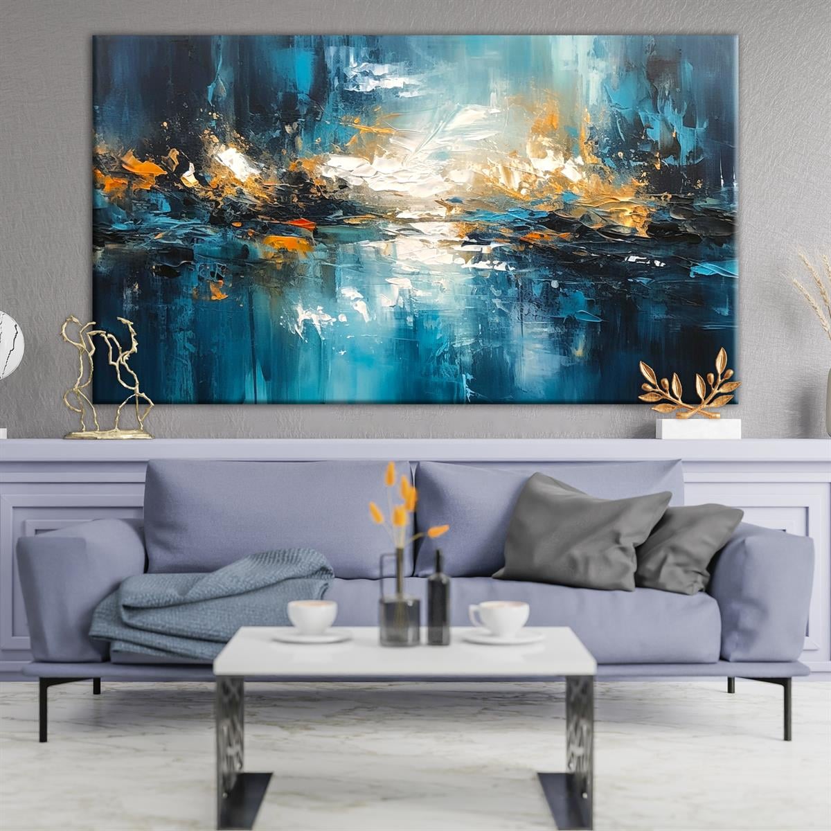 Yağlı Boya Dokulu Tablolar