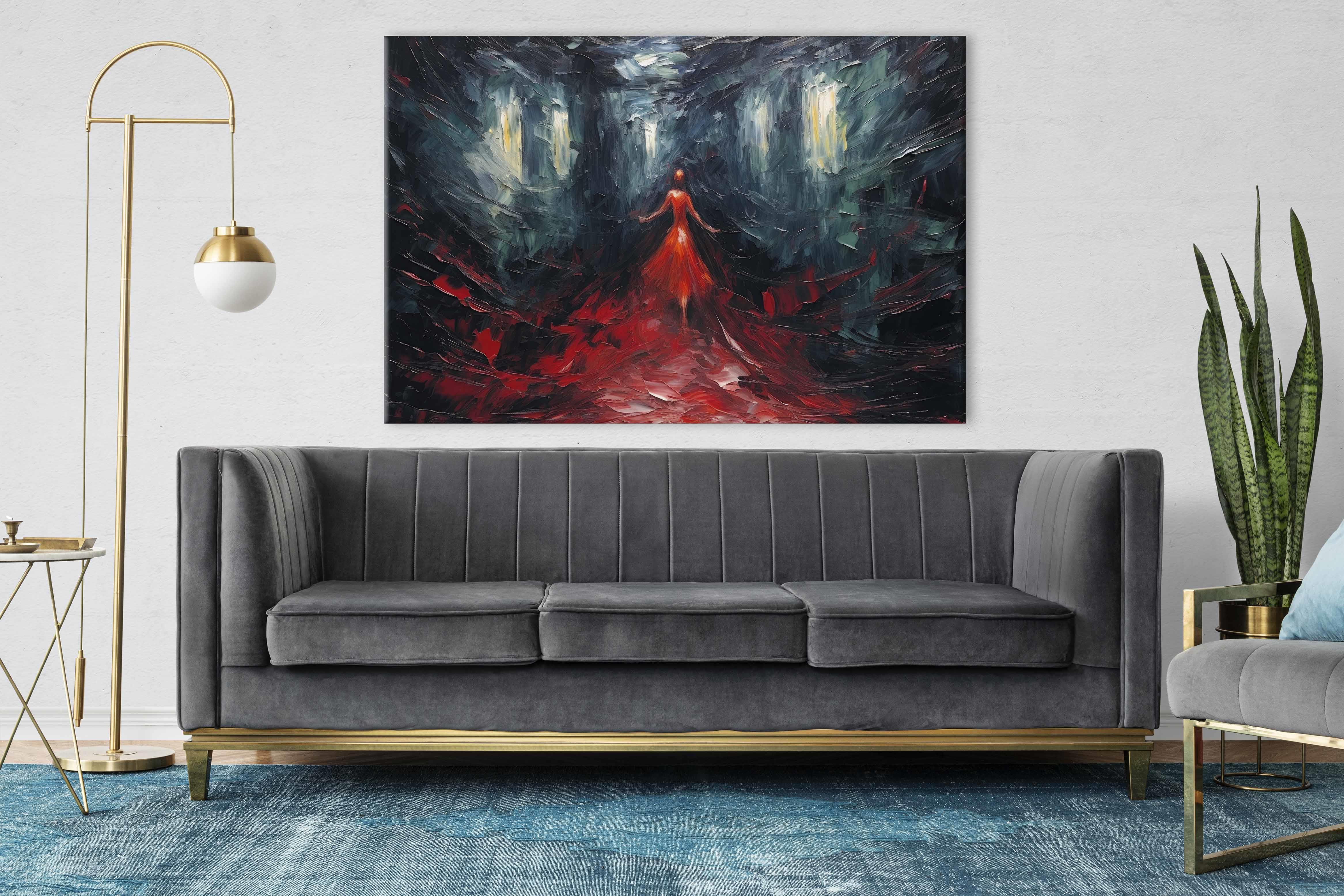 YAĞLI BOYA DOKULU TABLOLAR