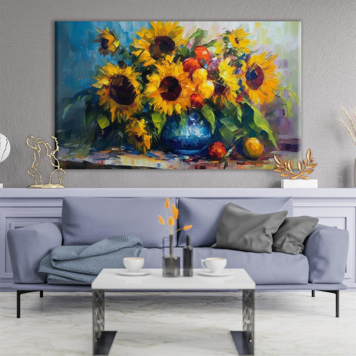 YAĞLI BOYA DOKULU TABLOLAR