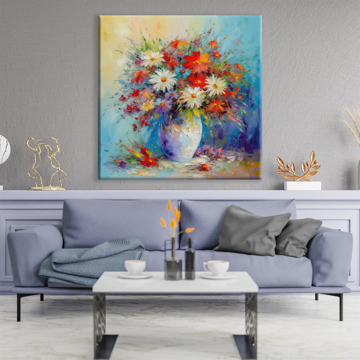 YAĞLI BOYA DOKULU TABLOLAR