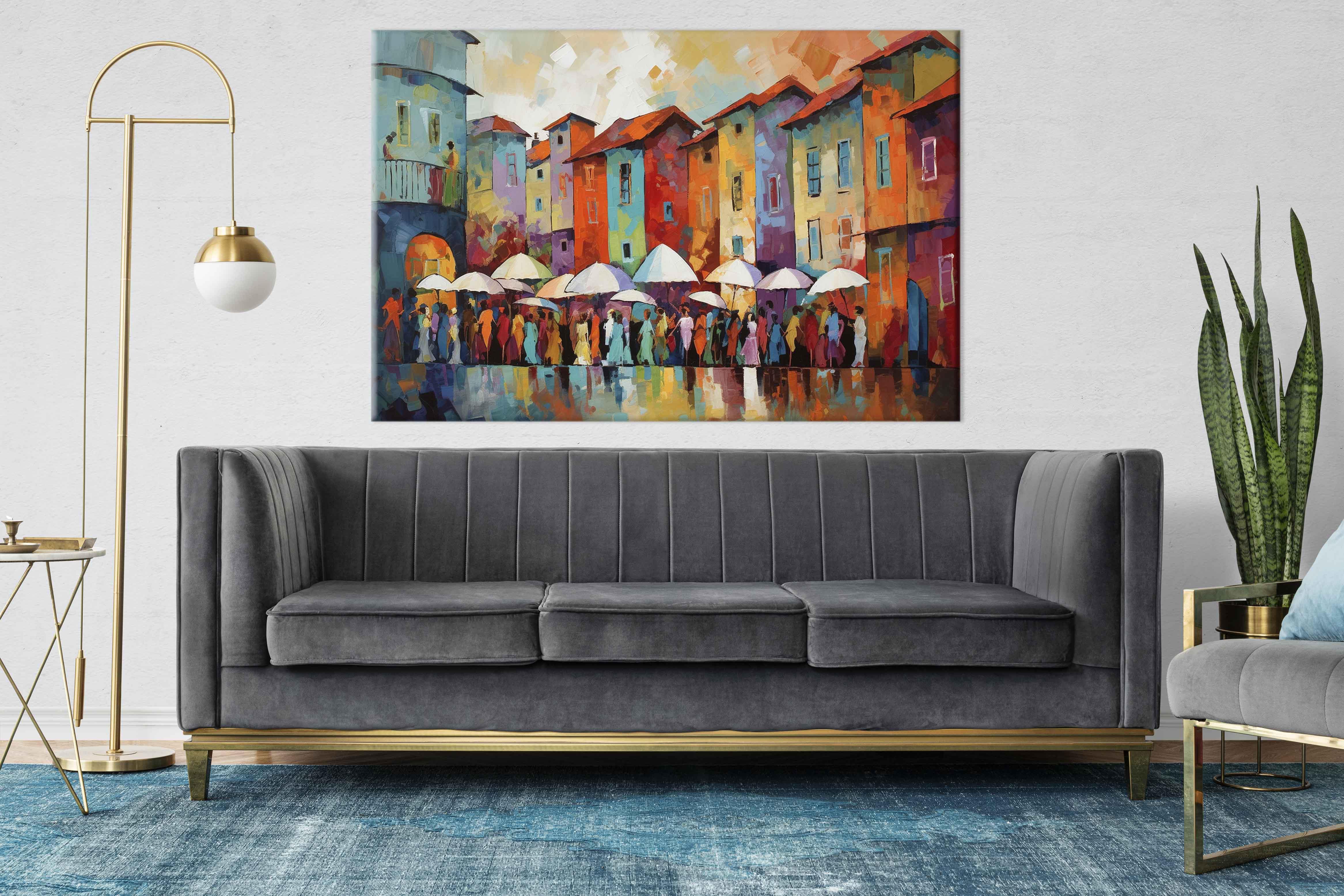 YAĞLI BOYA DOKULU TABLOLAR