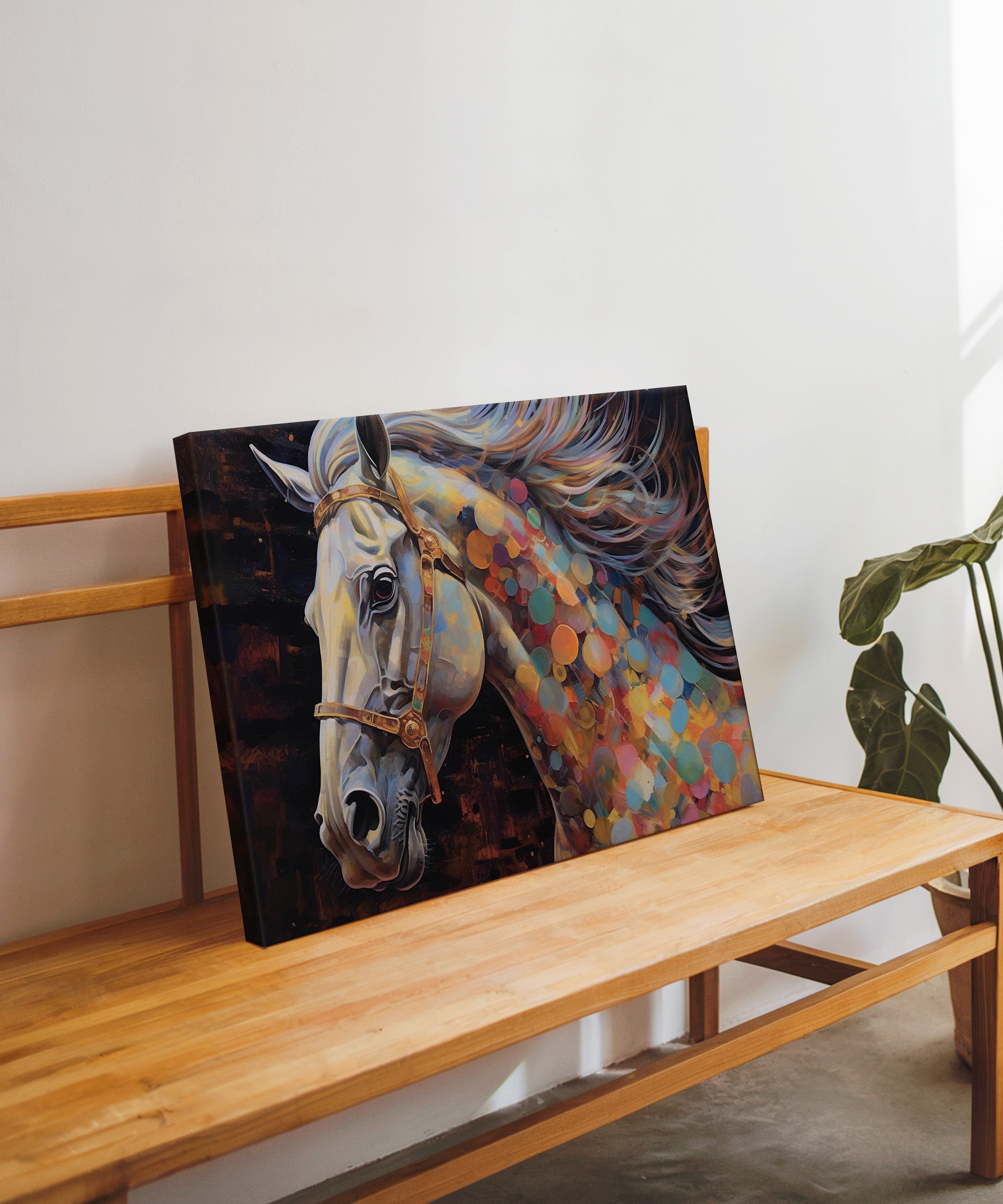 Yelenin Hafızası | Yağlı Boya Dokulu Canvas Baskı