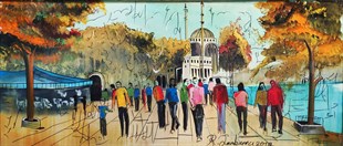 Sahilde Kalabalık | Yağlı Boya TabloSahilde Kalabalık | Yağlı Boya Tablo | Kozaarts.comYAĞLI BOYA ESERLER