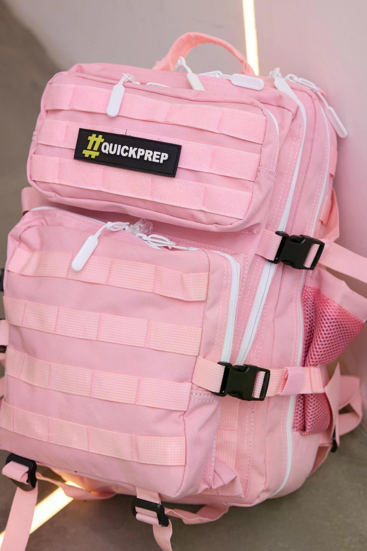 45L Büyük Kapasiteli Taktik Sırt Çantası - Su Geçirmez Askeri Outdoor ve Spor Çantası Lila
