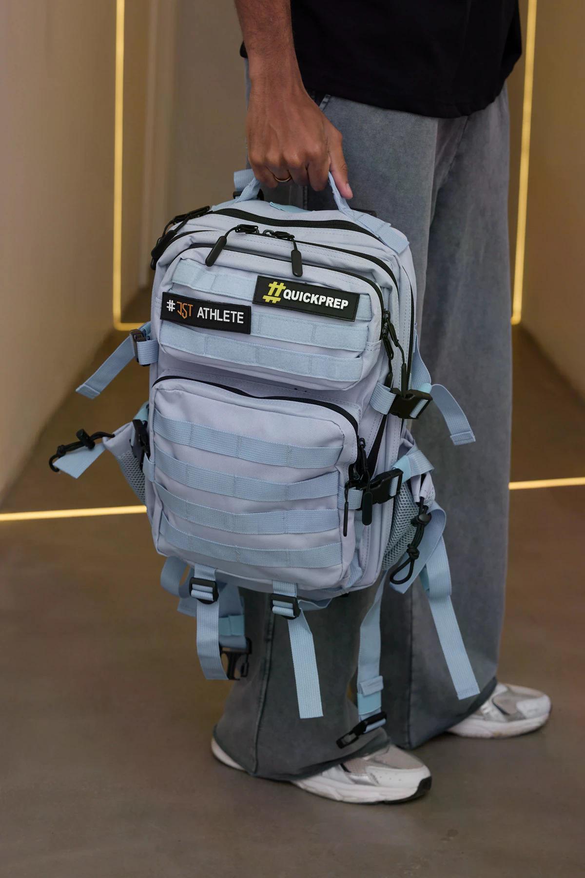 Siyah Taktik Su Geçirmez Sırt Çantası - 25 Litre Dağcı ve Kamp Çantası - Tactical Backpack Turkuaz