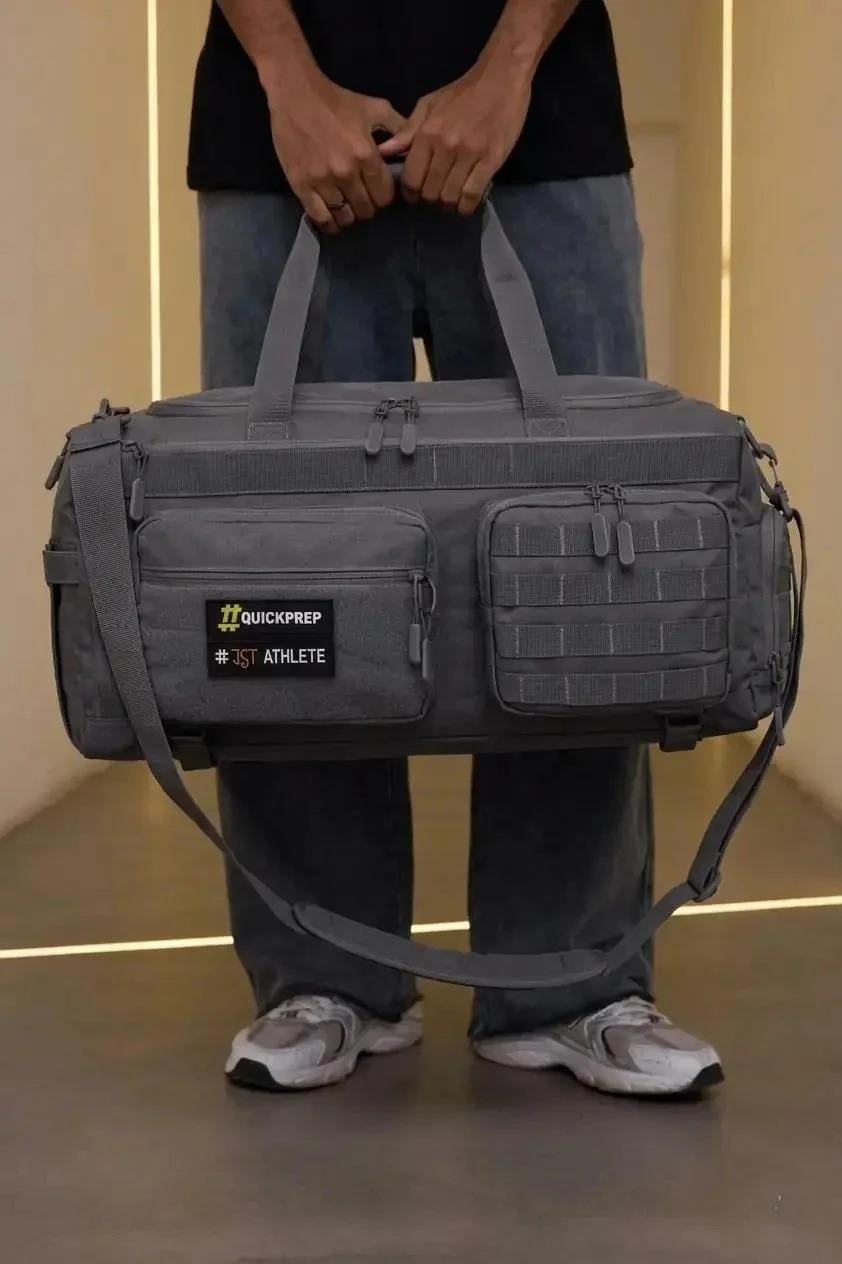 Taktik Askeri Sırt Çantası – Çok Bölmeli MOLLE Sistem Dayanıklı Outdoor & Günlük Kullanım Çantası Gri