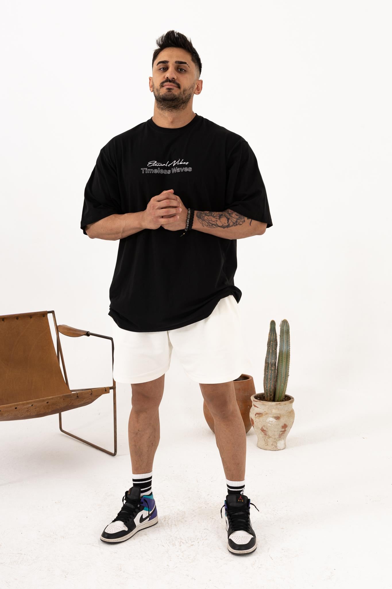 Timeless Waves T-Shirt Siyah