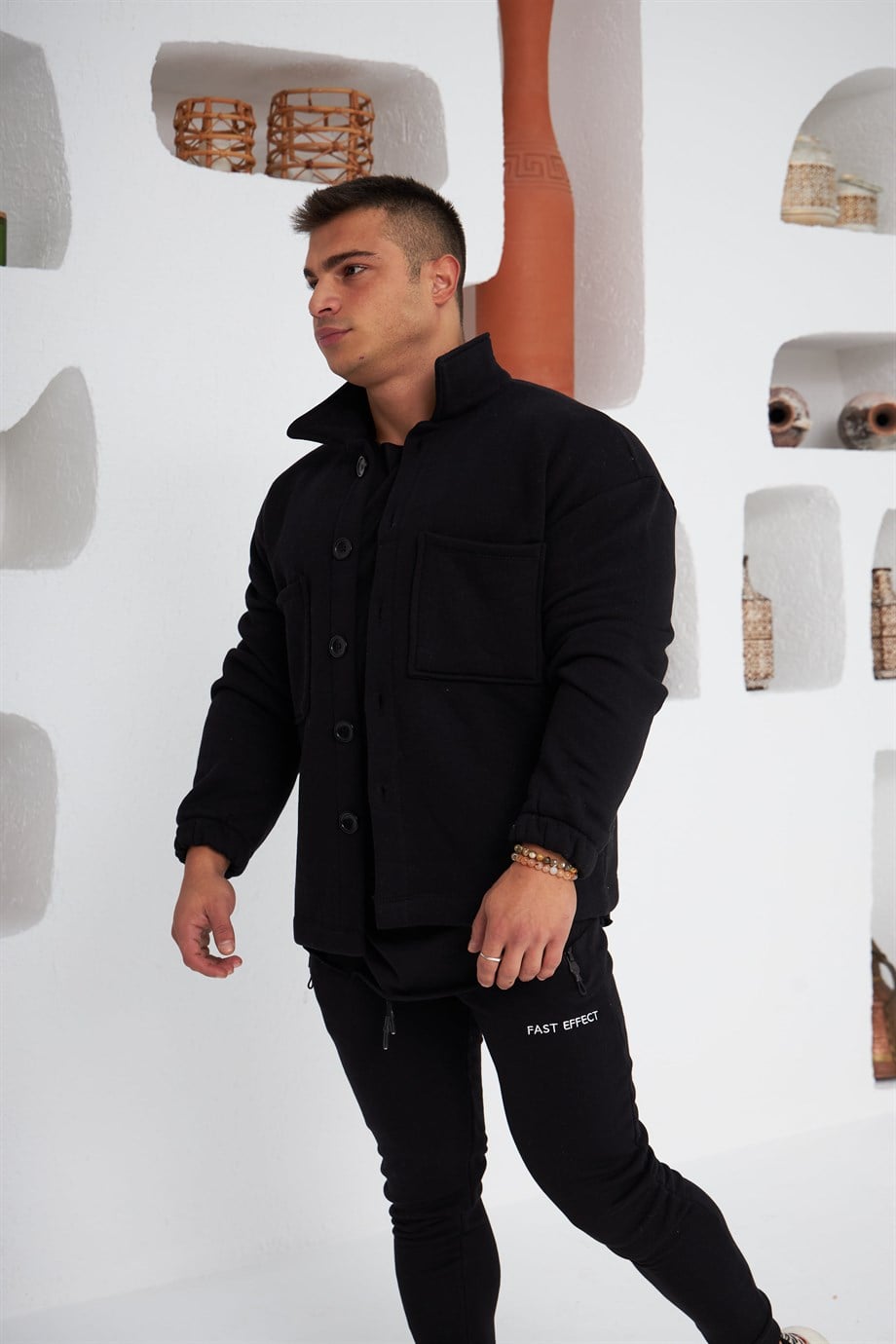 Düğme Detaylı Hırka