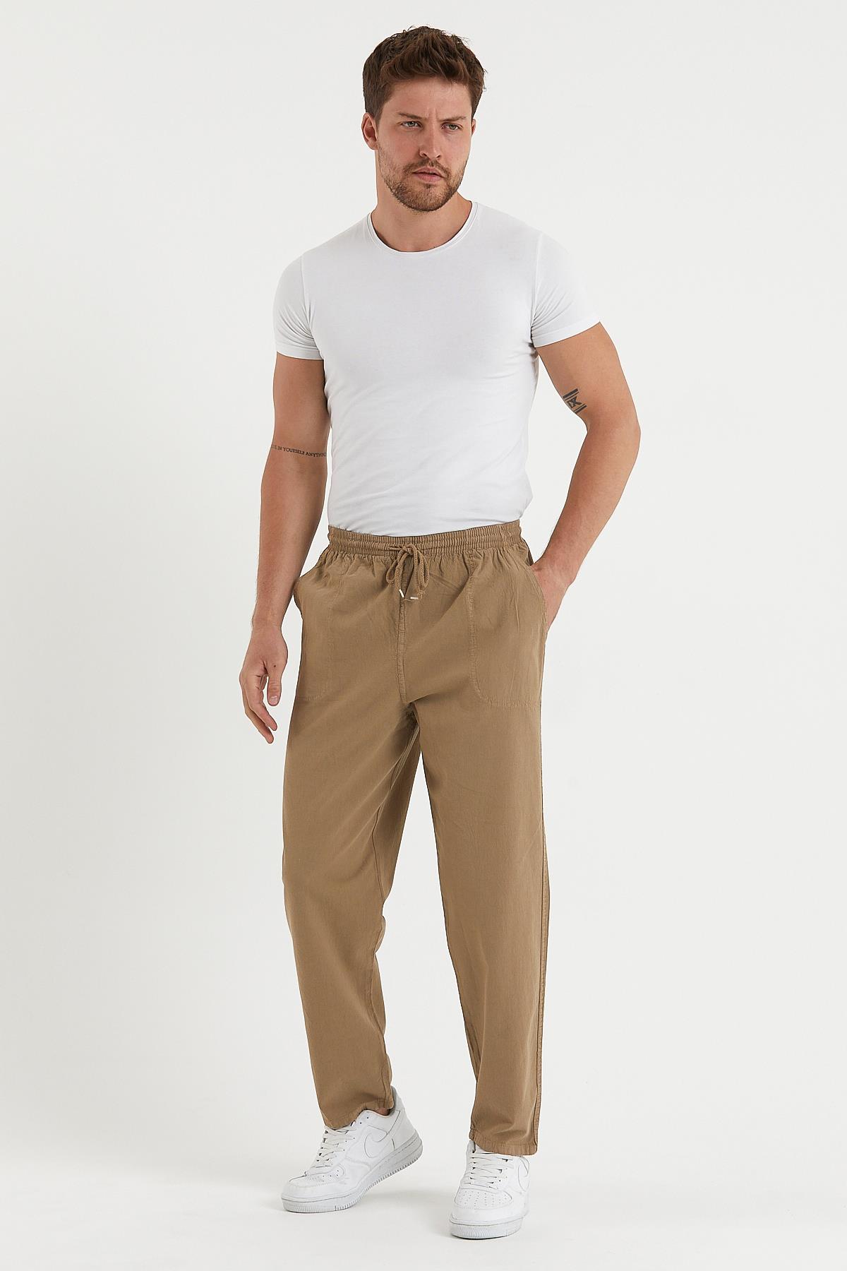 Erkek Keten & Yazlık Pantolon Modelleri