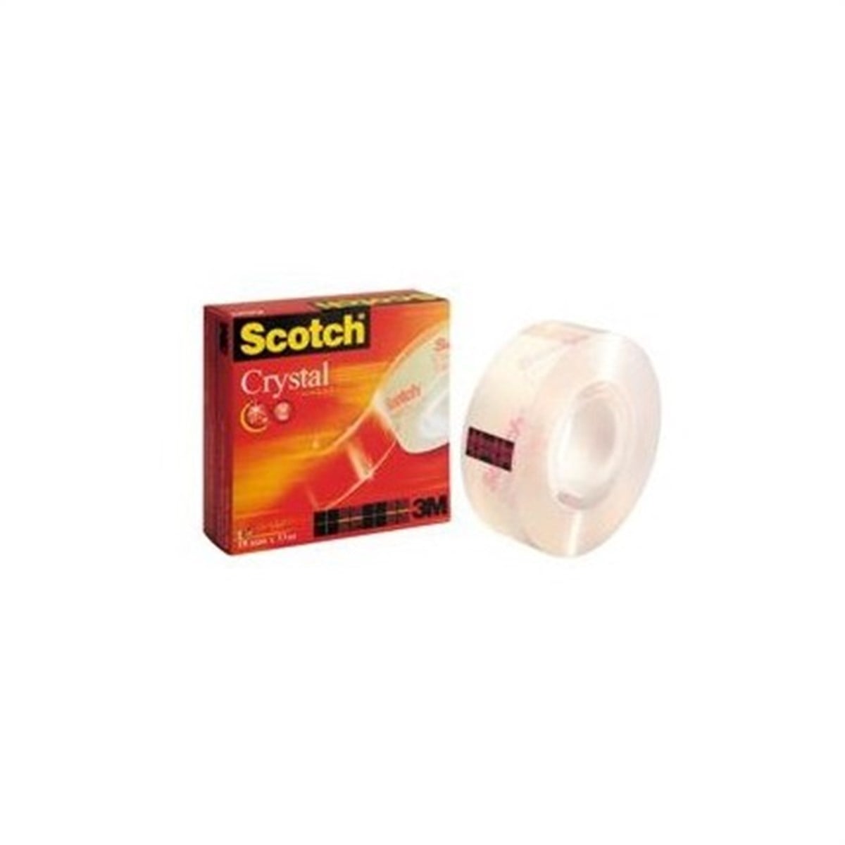 3M Scotch 600-1933 Kristal Bant 19Mmx33M