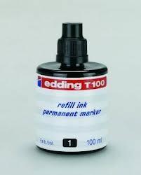 Edding E-T100 Permanent Mürekkebi 100Ml Siyah