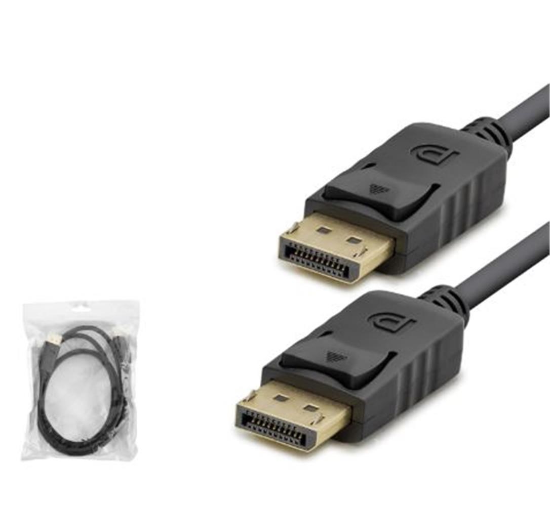 HADRON HDX7860 DisplayPort Görüntü Kablosu 8K 60 Hz 1.8 m Siyah