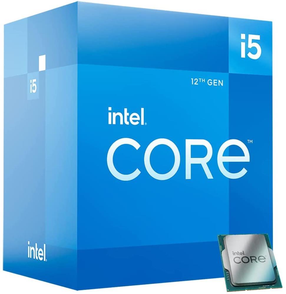 Intel Core i5 12400F BOX 2.5 GHz 4.4 GHz 18MB LGA1700P VGAsız Fanlı Kutulu 12.Nesil İşlemci
