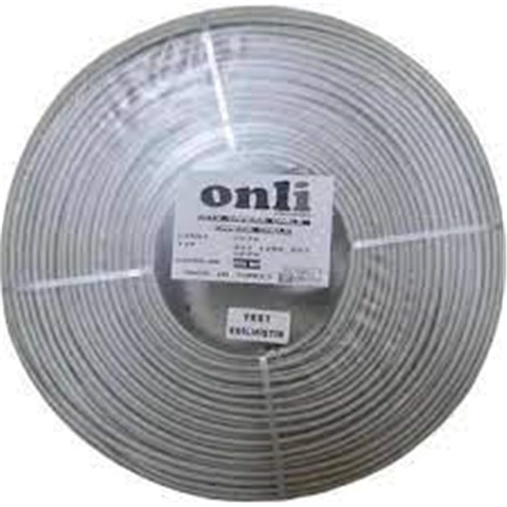 Onli  4+1 1x0,50 mini Coax 4x0,50mm 100 metre CCA Kamera Kablosu