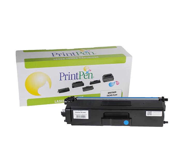 PRINTPEN BROTHER TN-345C Cyan (3.5K)
